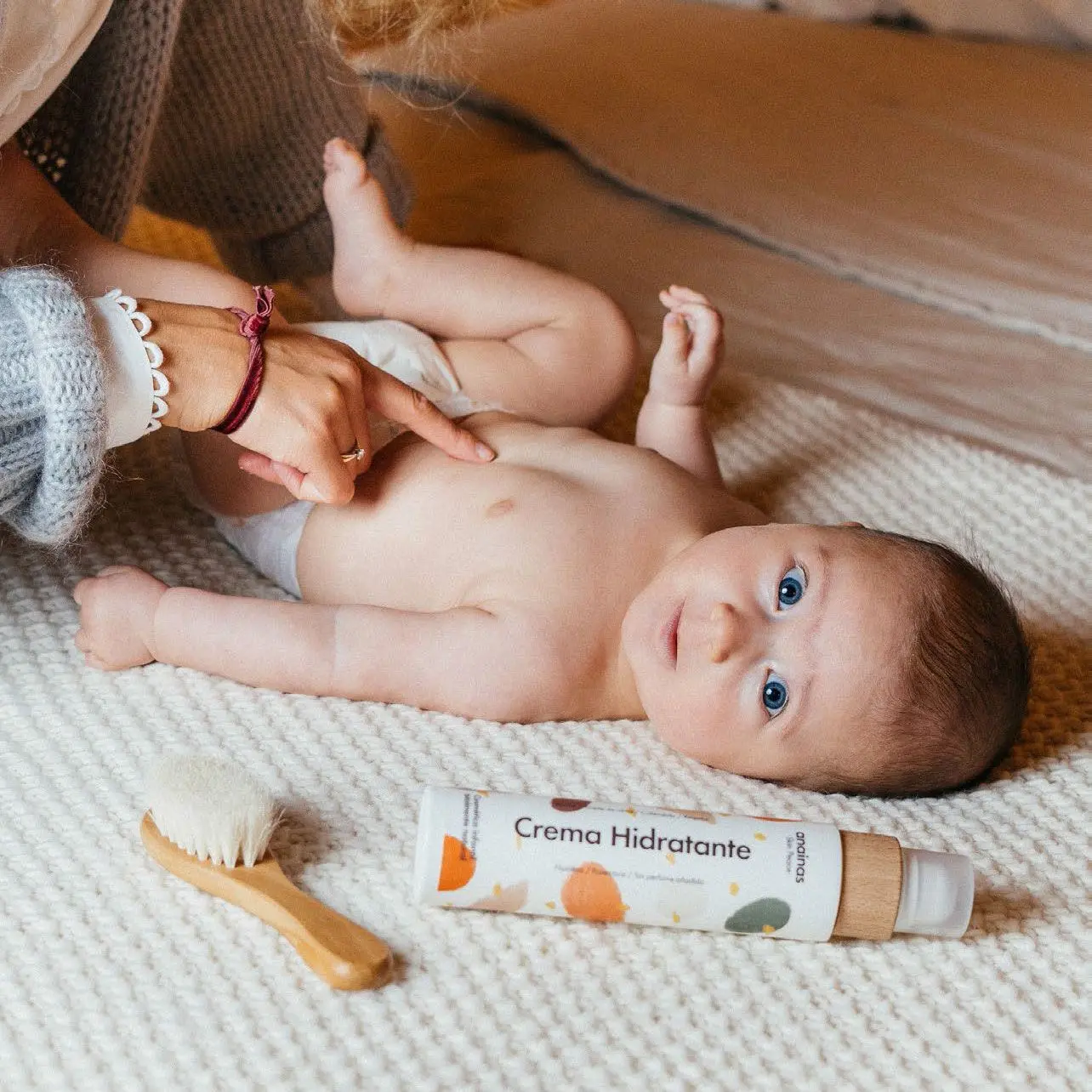 Crema hidratante infantil 100% natural