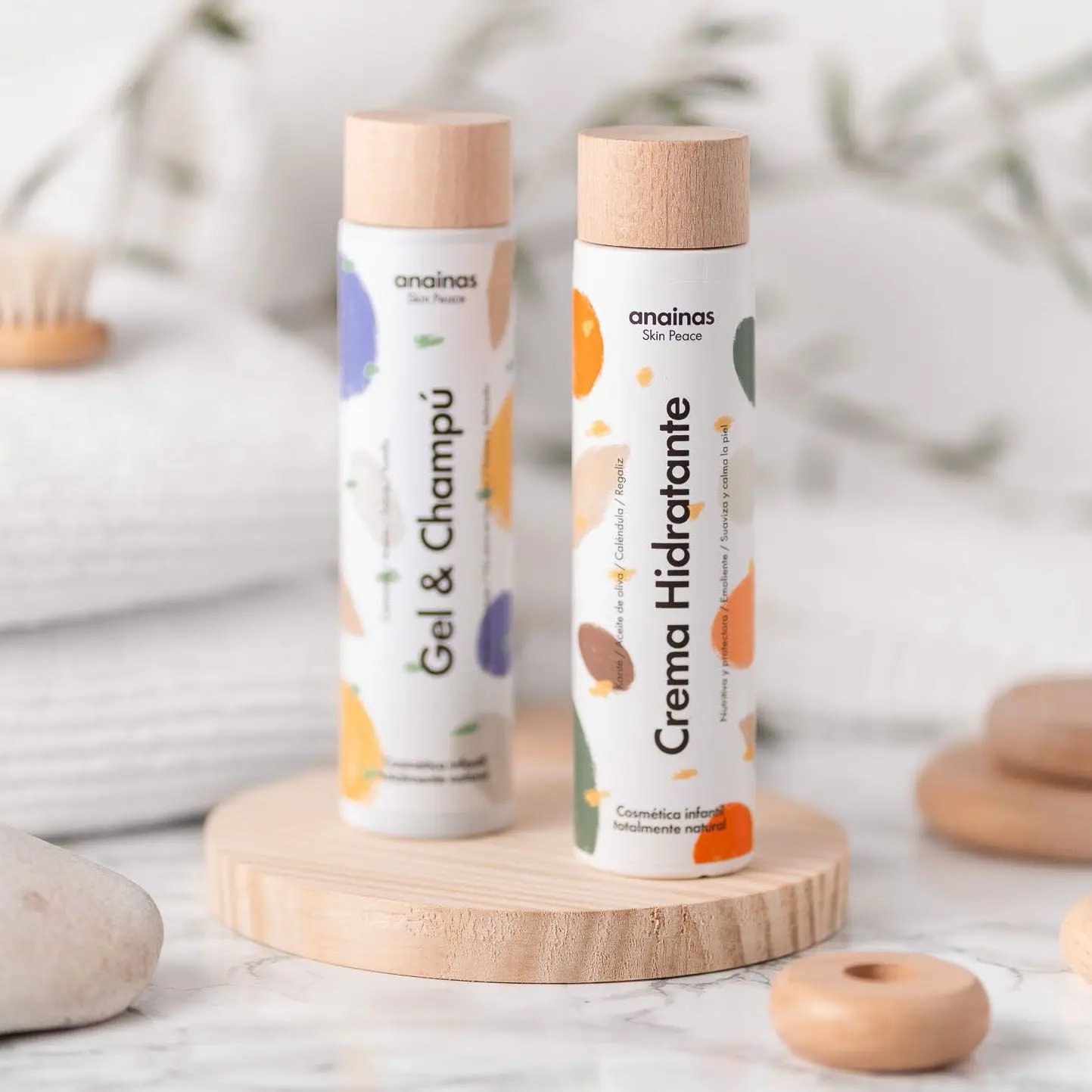 Crema hidratante infantil 100% natural