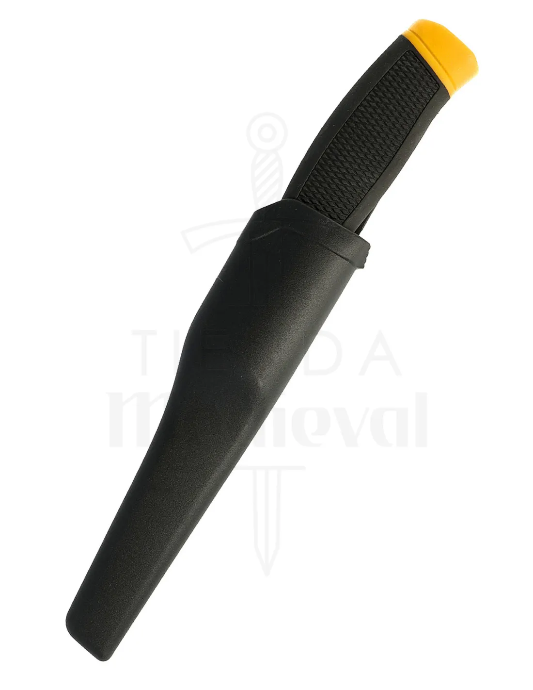 Cuchillo Outdoor Camillus modelo CRAFTSMAN con funda, color negro