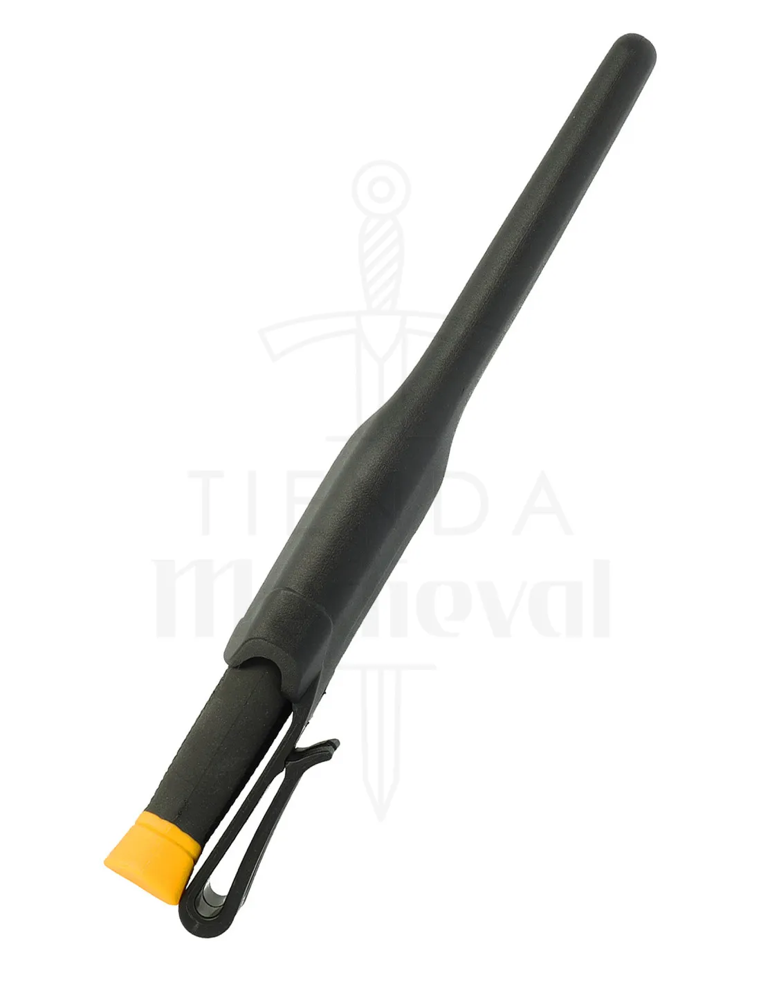 Cuchillo Outdoor Camillus modelo CRAFTSMAN con funda, color negro