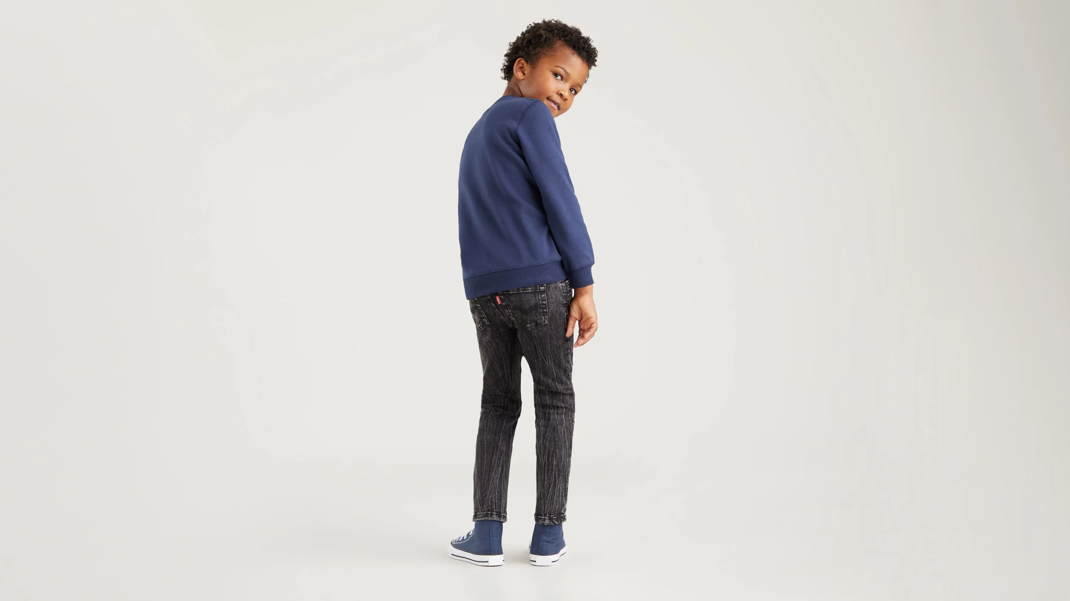 Cuello Redondo Infantil Batwing