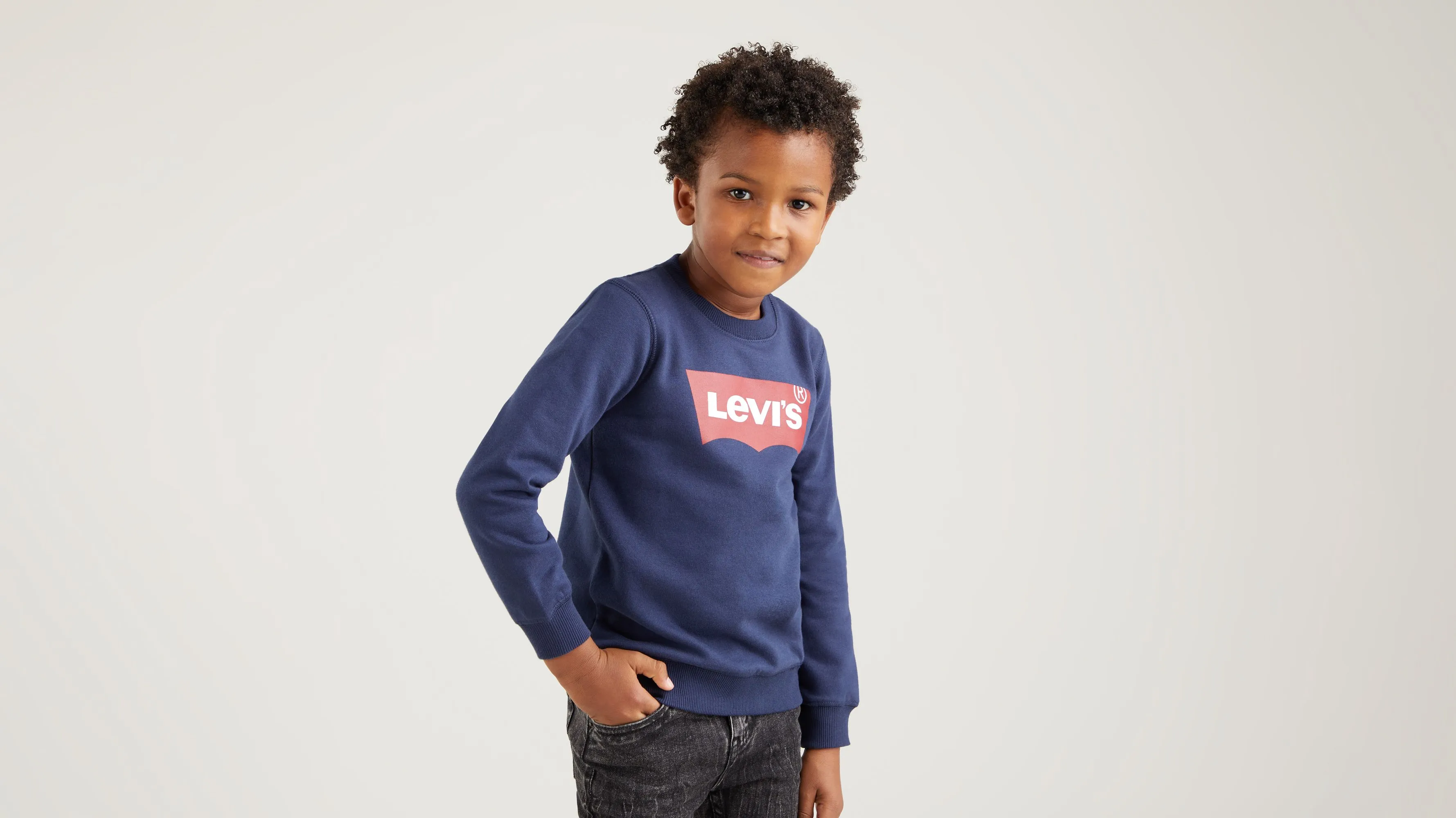 Cuello Redondo Infantil Batwing