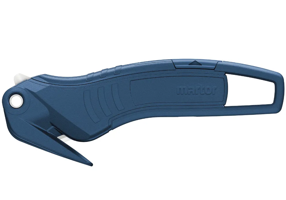 Cúter de seguridad MARTOR SECUMAX 320, metal detectable (MDP), acero inoxidable