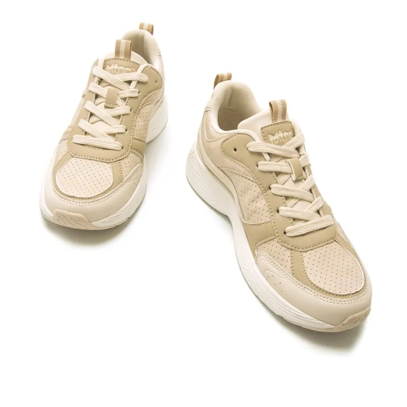 Deportivas Sport de Mujer MTNG DADDY Beige 56205