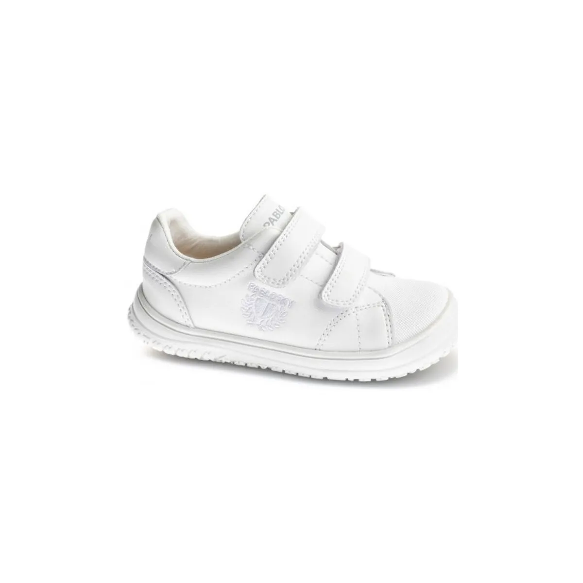 DEPORTIVO COLEGIAL BLANCO CON VELCRO  200000