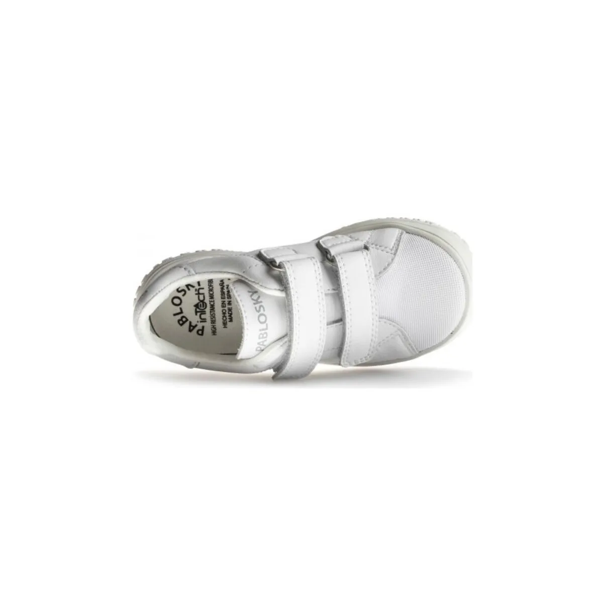 DEPORTIVO COLEGIAL BLANCO CON VELCRO  200000