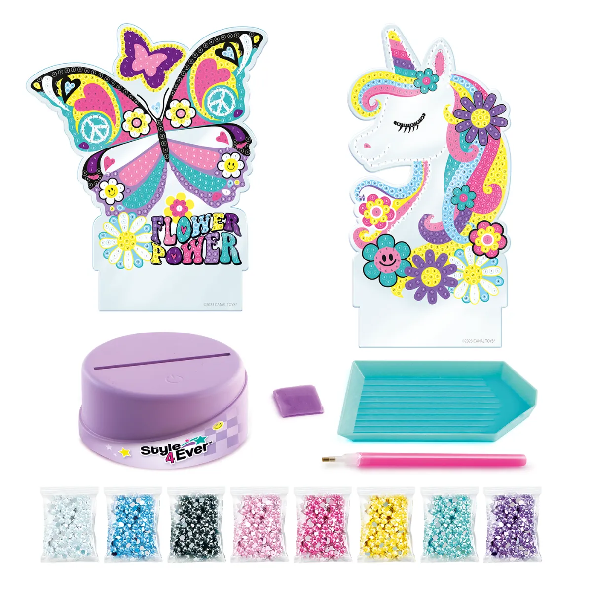 Diamond Art Lamp Set