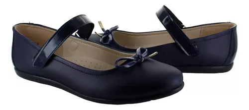 Dominiq Zapato Balerina Escolar Moda Casual Moño Mujer 91262