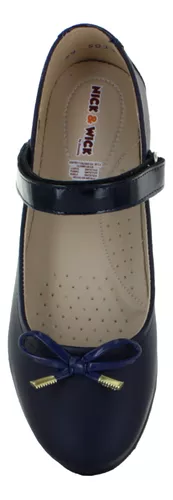 Dominiq Zapato Balerina Escolar Moda Casual Moño Mujer 91262