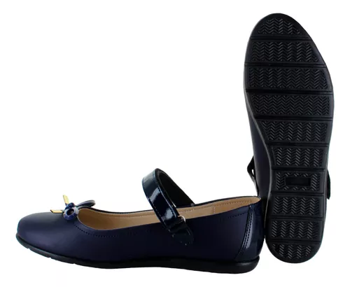 Dominiq Zapato Balerina Escolar Moda Casual Moño Mujer 91262