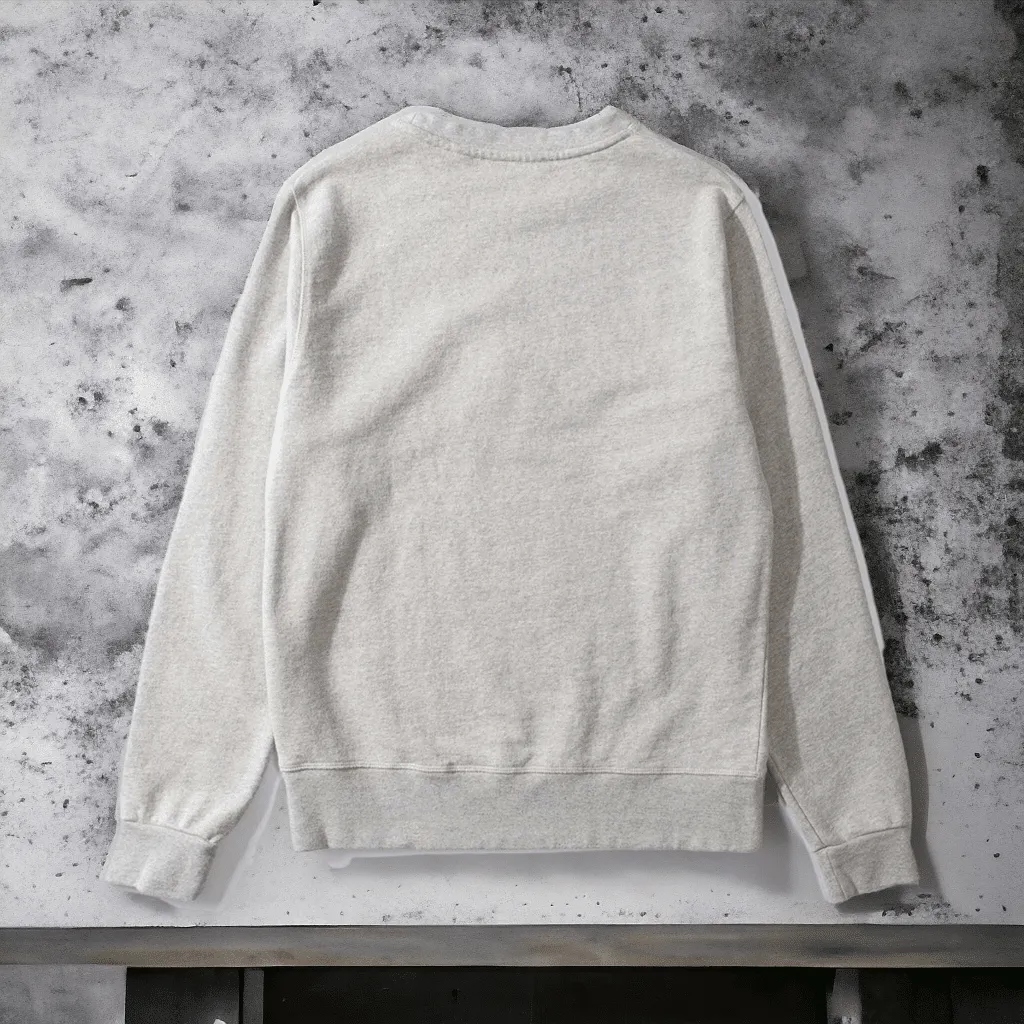 Edmmond – Sudadera Duck patch plain grey melange