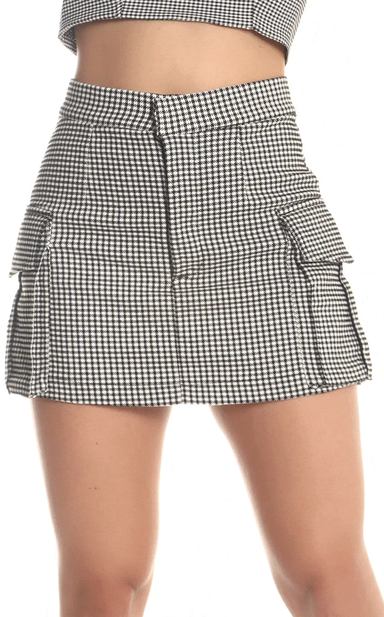 Falda Short Gallineto Cargo