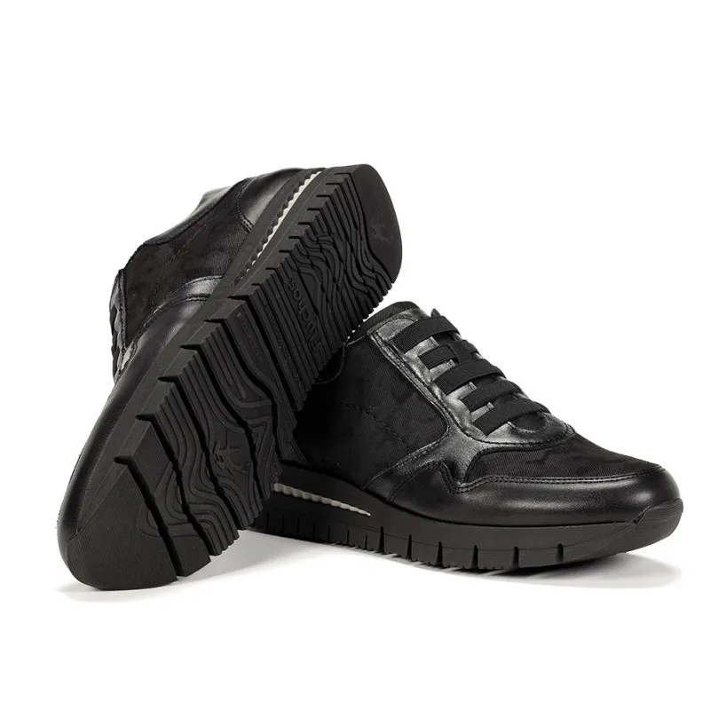 FLUCHOS Meryl F1623 Negro Deportiva elásticos mujer