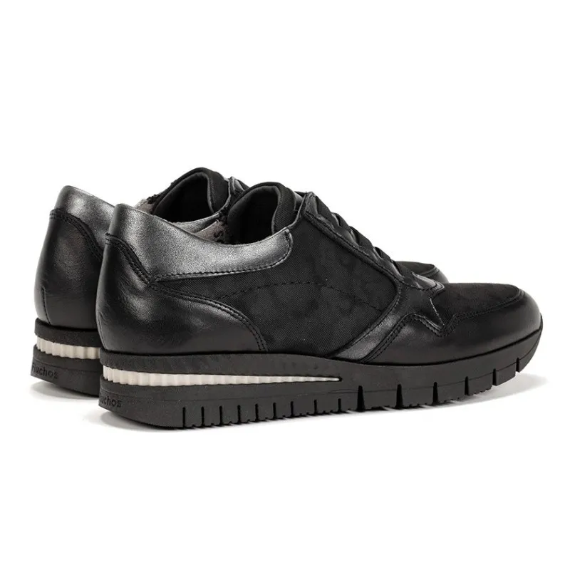 FLUCHOS Meryl F1623 Negro Deportiva elásticos mujer