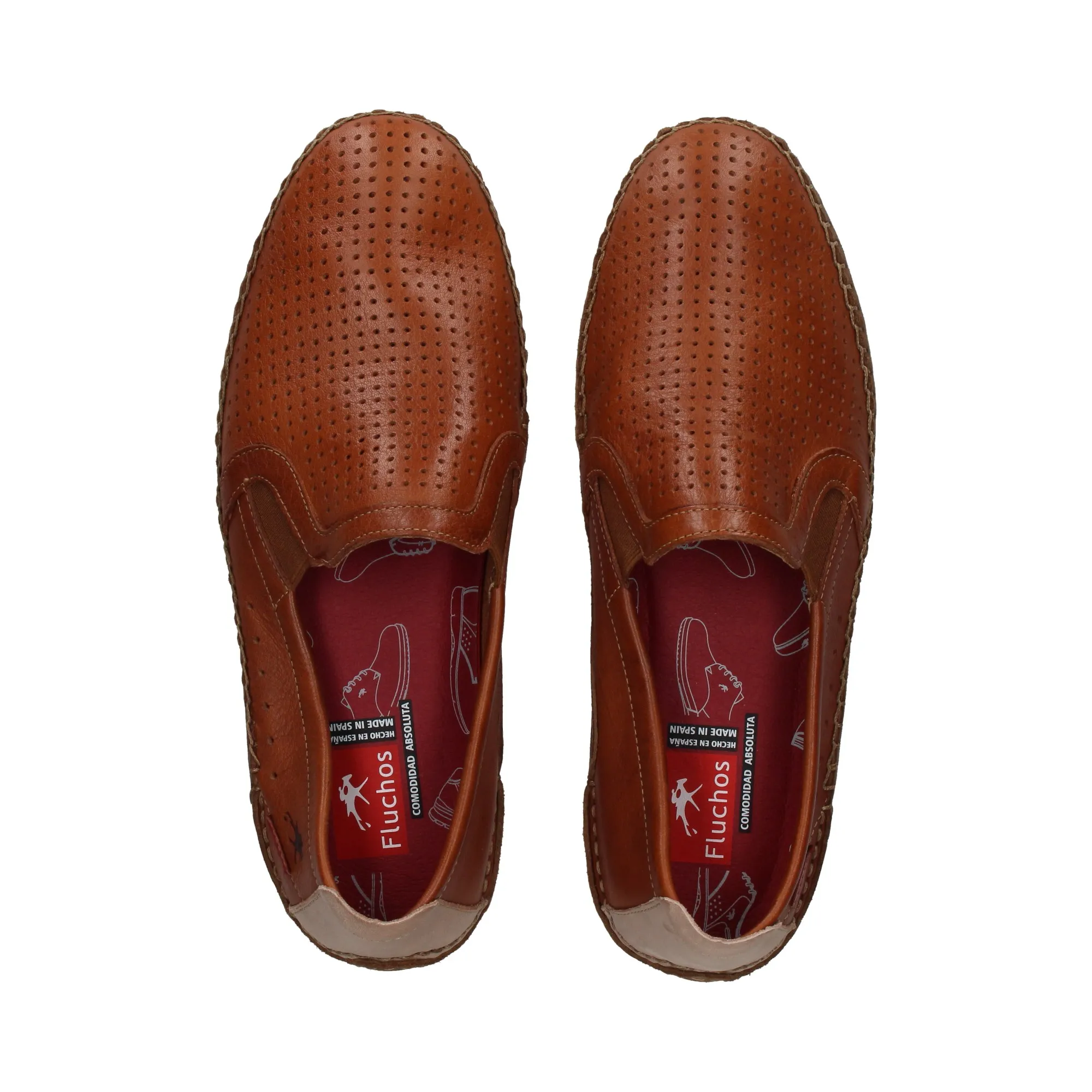 FLUCHOS Mocasines de Hombre KODIAK CUERO+CO