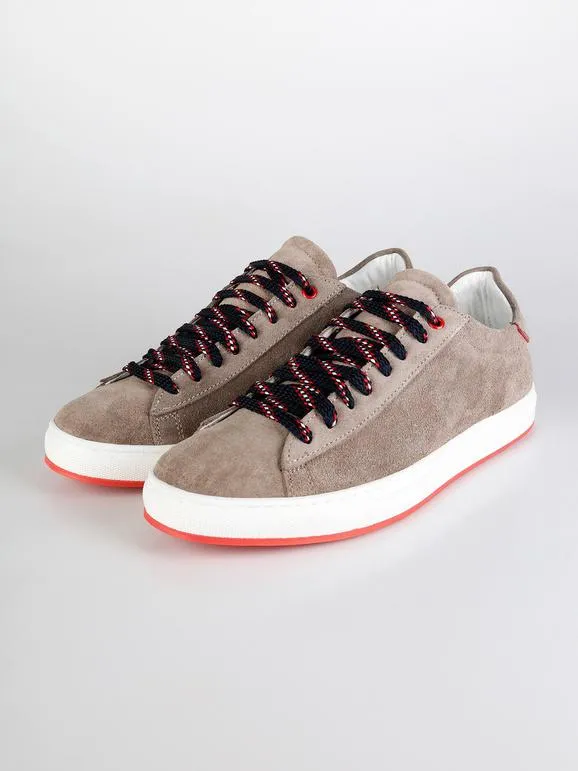 Freetime Zapatillas bajas en piel serraje.