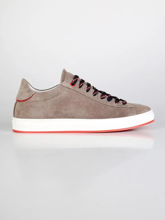 Freetime Zapatillas bajas en piel serraje.
