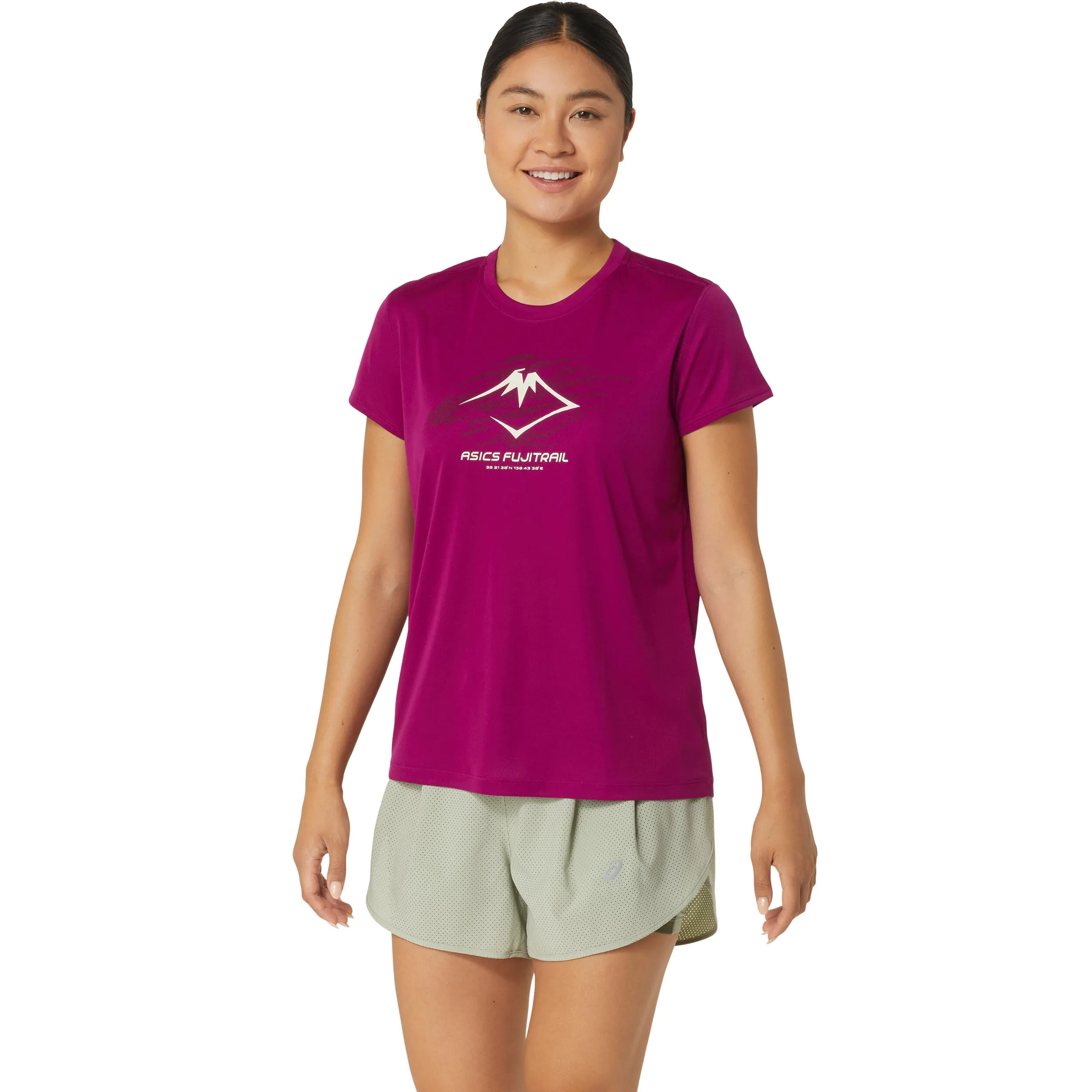 Fujitrail Logo Camiseta De Running Mujeres