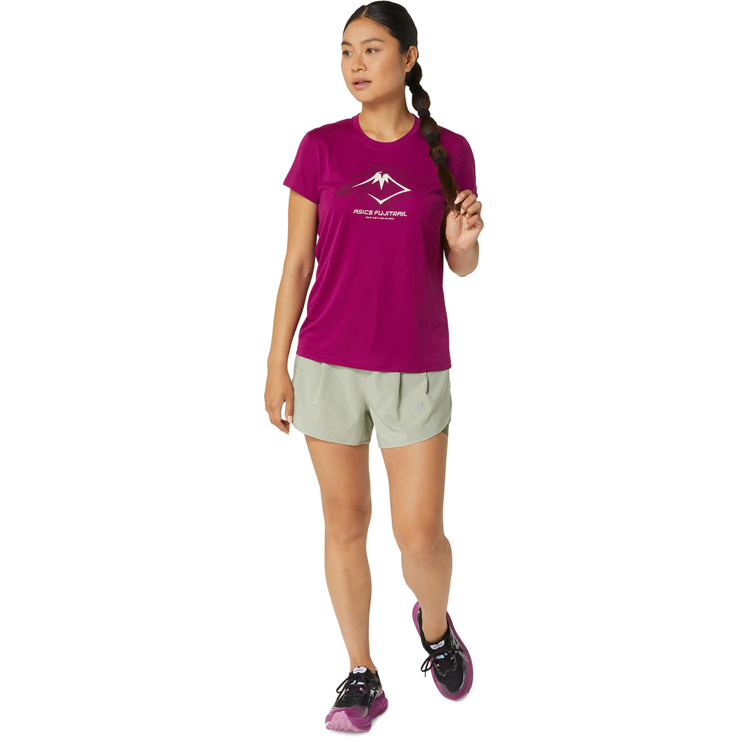 Fujitrail Logo Camiseta De Running Mujeres