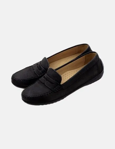 Geox Mocasín negro básico