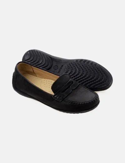 Geox Mocasín negro básico