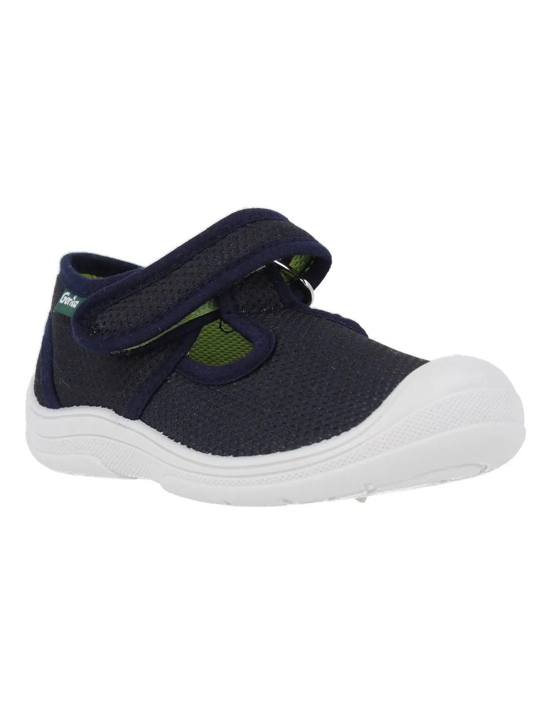 GORILA  ZAPATO PEPITO VELCRO REJILLA MARINO