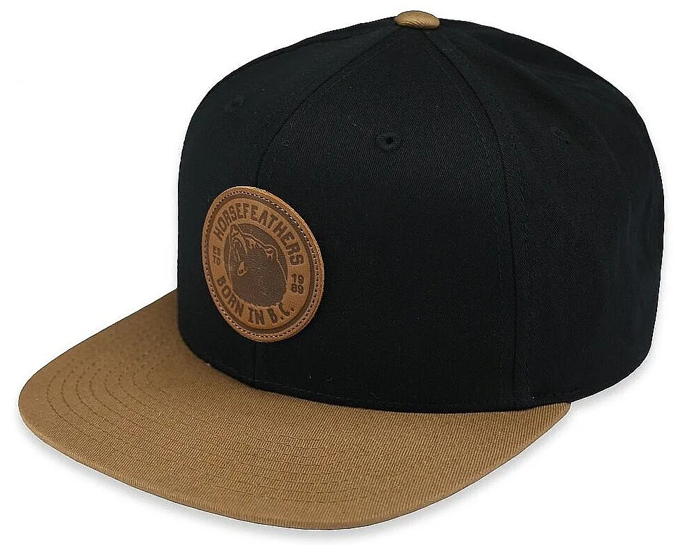 GORRA CON VISERA HORSEFEATHERS SEB SNAPBACK YOUTH  BLACK  UNISEX JUNIOR