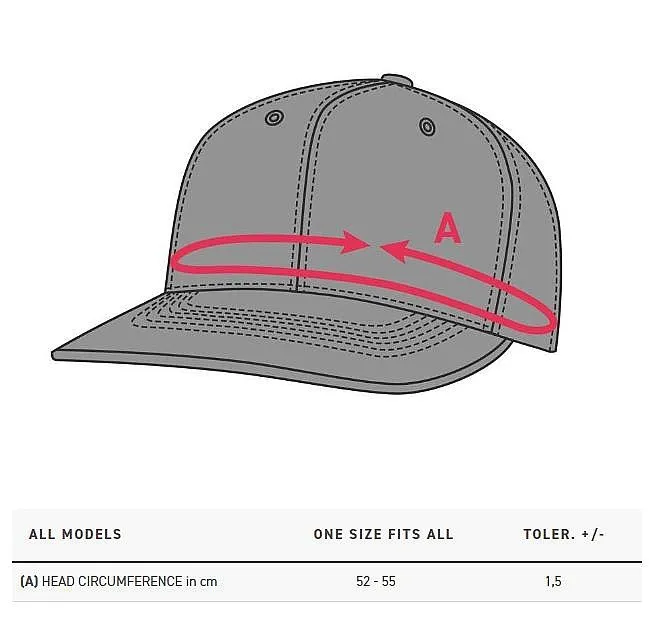 GORRA CON VISERA HORSEFEATHERS SEB SNAPBACK YOUTH  BLACK  UNISEX JUNIOR