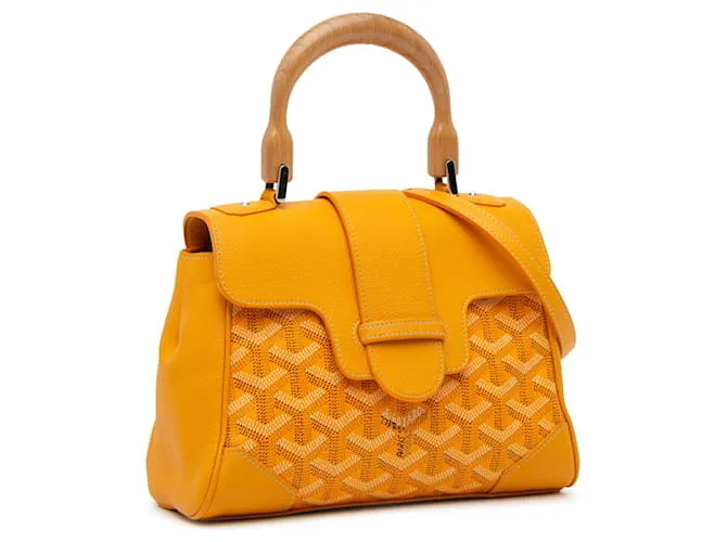 Goyard Amarillo Mini Goyardine Saigon Souple 