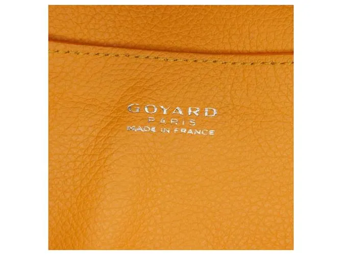 Goyard Amarillo Mini Goyardine Saigon Souple 