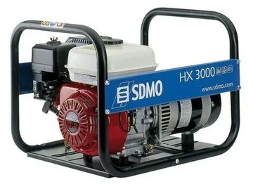 GRUPO ELECTRÓGENO GASOLINA 3,75KVA SDMO