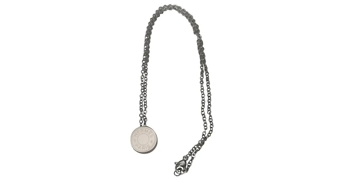 Hermès Clavo de silla Hardware de plata 