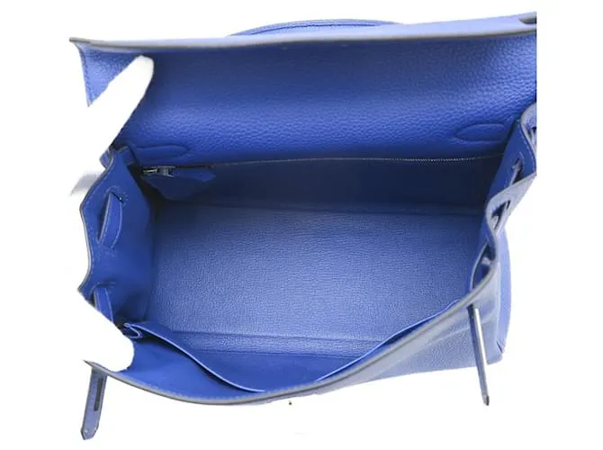 Hermès Kelly 28 Azul 