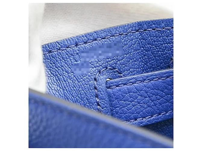 Hermès Kelly 28 Azul 