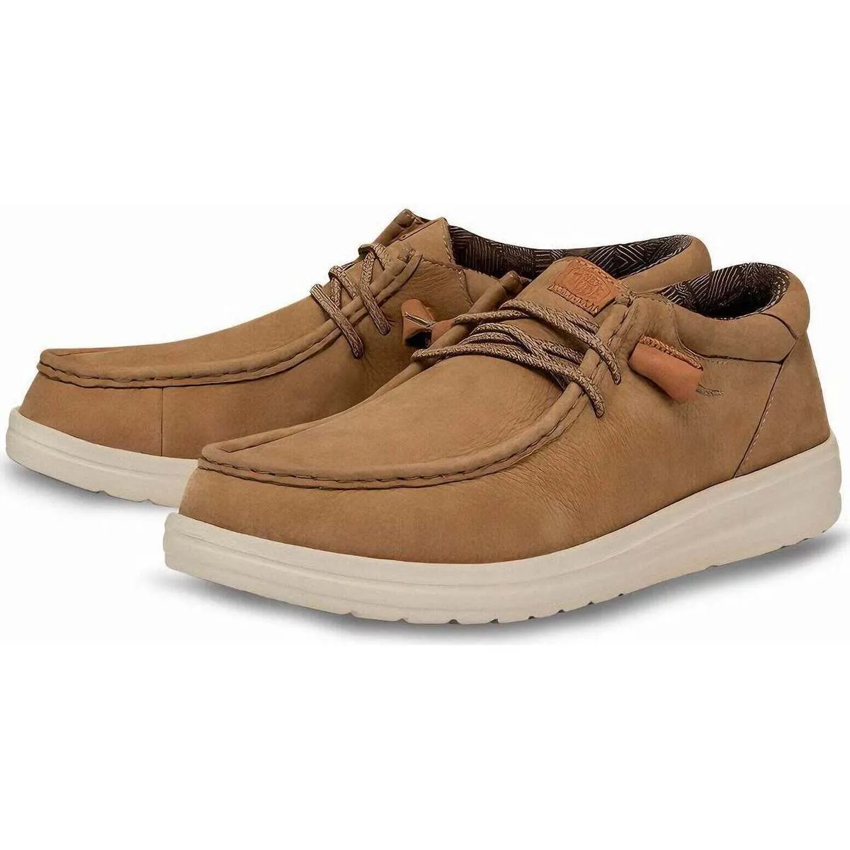 hombre mocasines Wally Grip Craft Leather tan