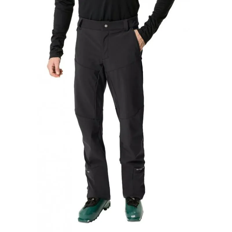 Hombres Vaude Larice Pants IV (negro uni) pantalones de esquí de travesía