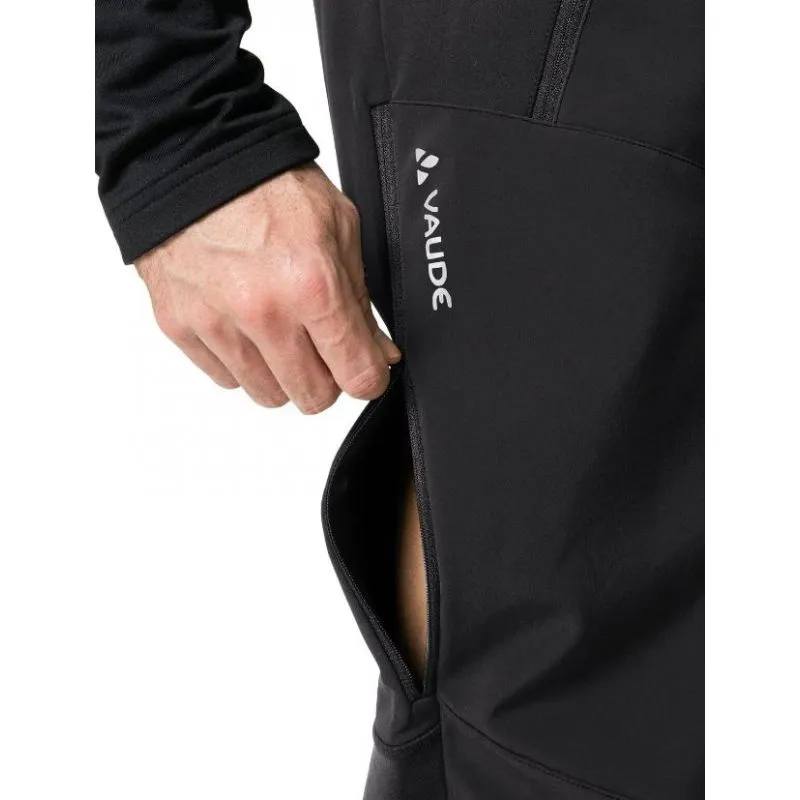 Hombres Vaude Larice Pants IV (negro uni) pantalones de esquí de travesía
