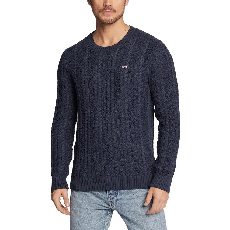 JERSEY DE PUNTO TRENZADO HOMBRE TOMMY JEANS