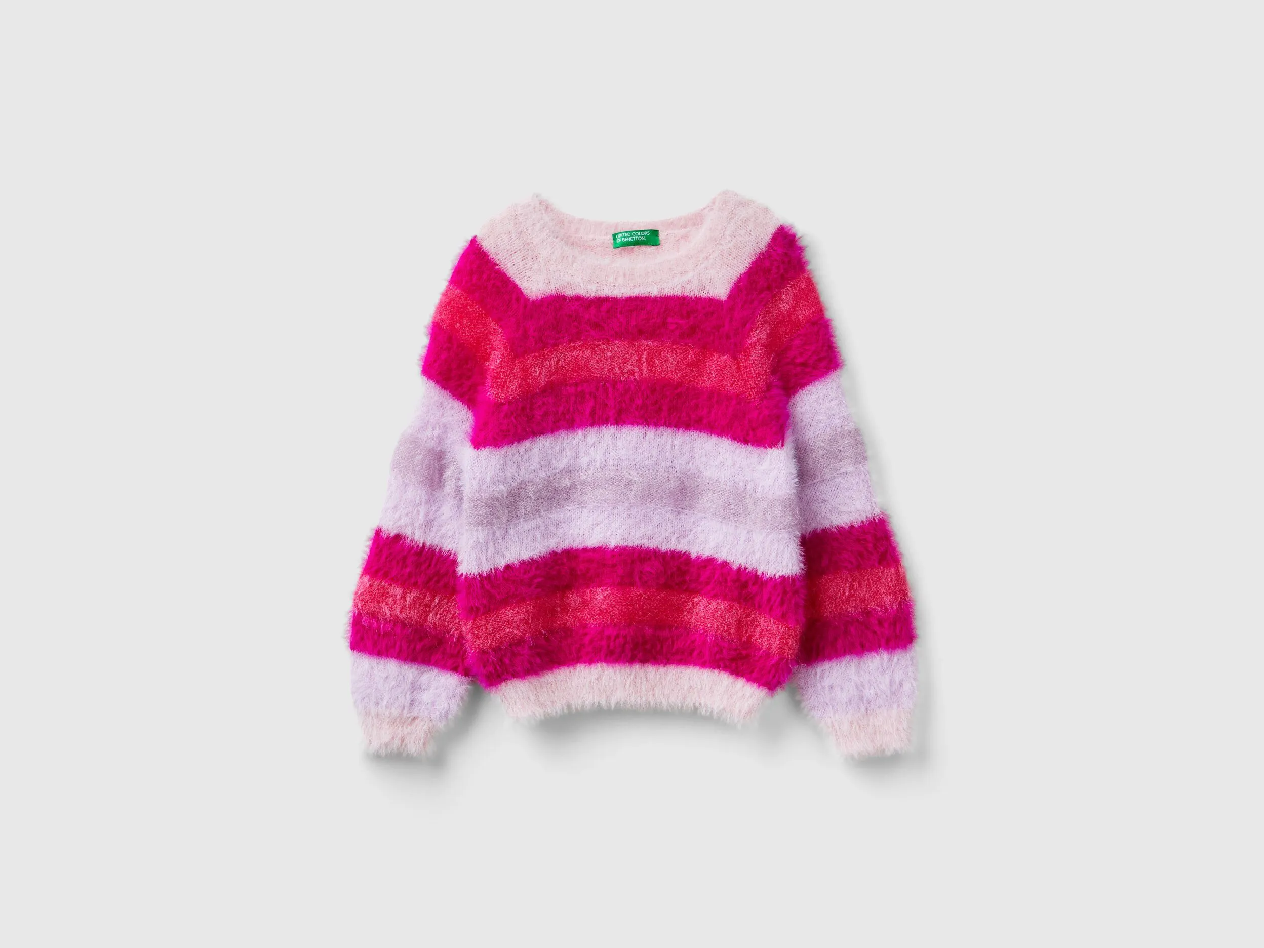 Jersey de rayas de piel sintética
