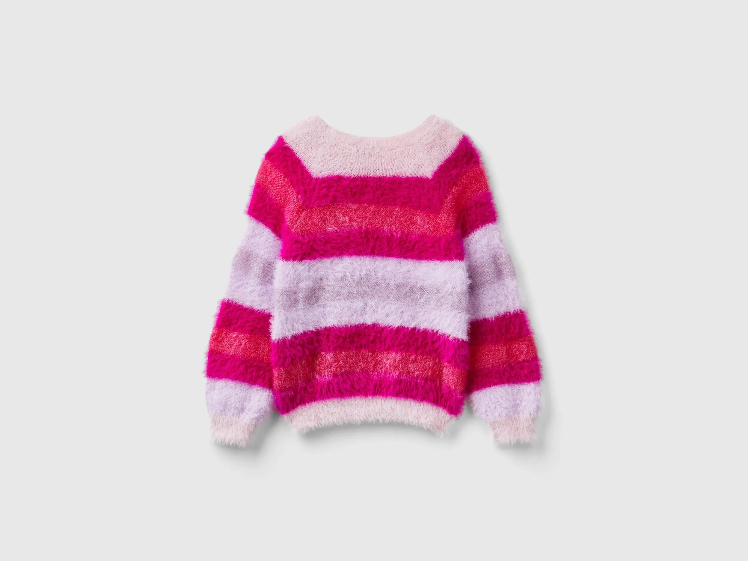 Jersey de rayas de piel sintética
