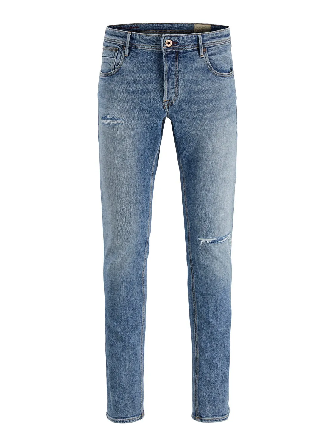 JJIGLENN JJCOLE AM 171 SN Vaqueros de corte slim | Azul intermedio | Jack & Jones®