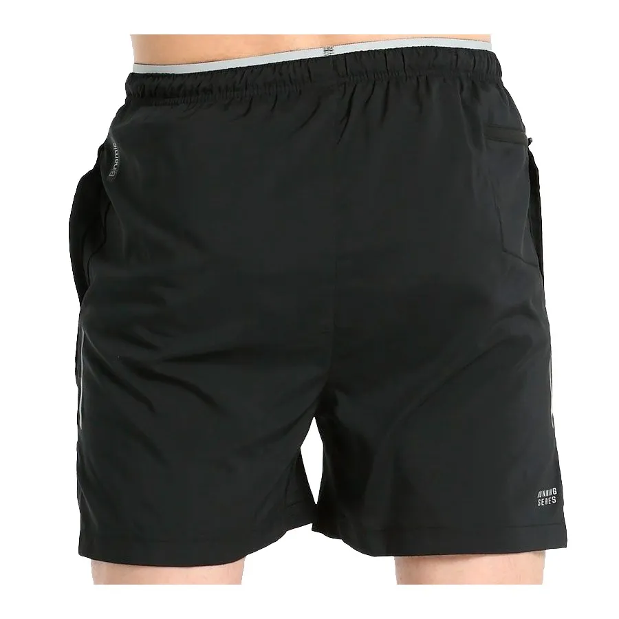 J.Smith Pantalón Corto HOMBRE AGITE NEGRO TECNICO