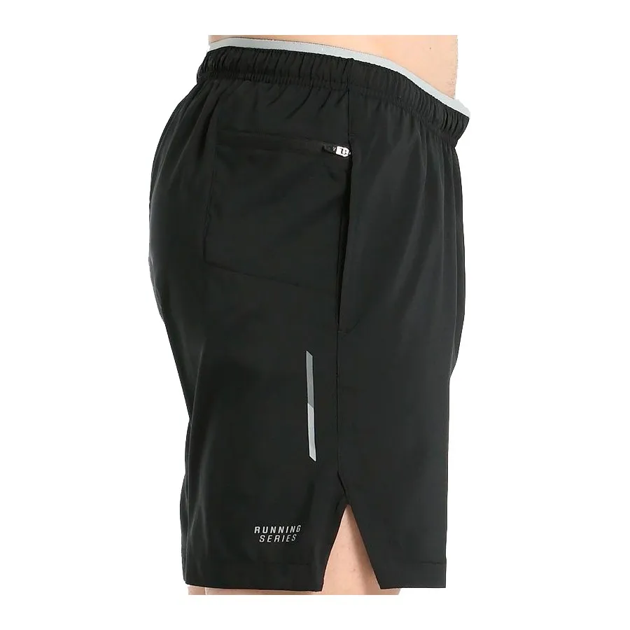 J.Smith Pantalón Corto HOMBRE AGITE NEGRO TECNICO