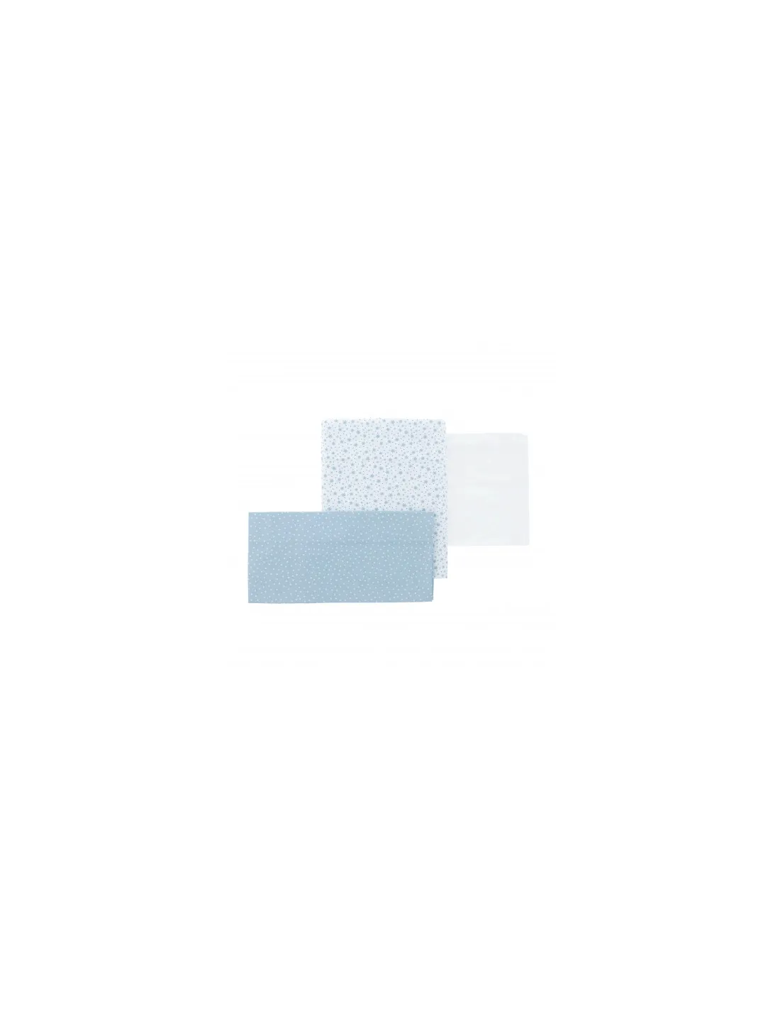 Juego de sabanas para cuna 70 cm Forest azul de Cambrass