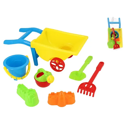 Juguetes De Playa Para Niño Modelo 5 (7 Piezas)  Multicolor