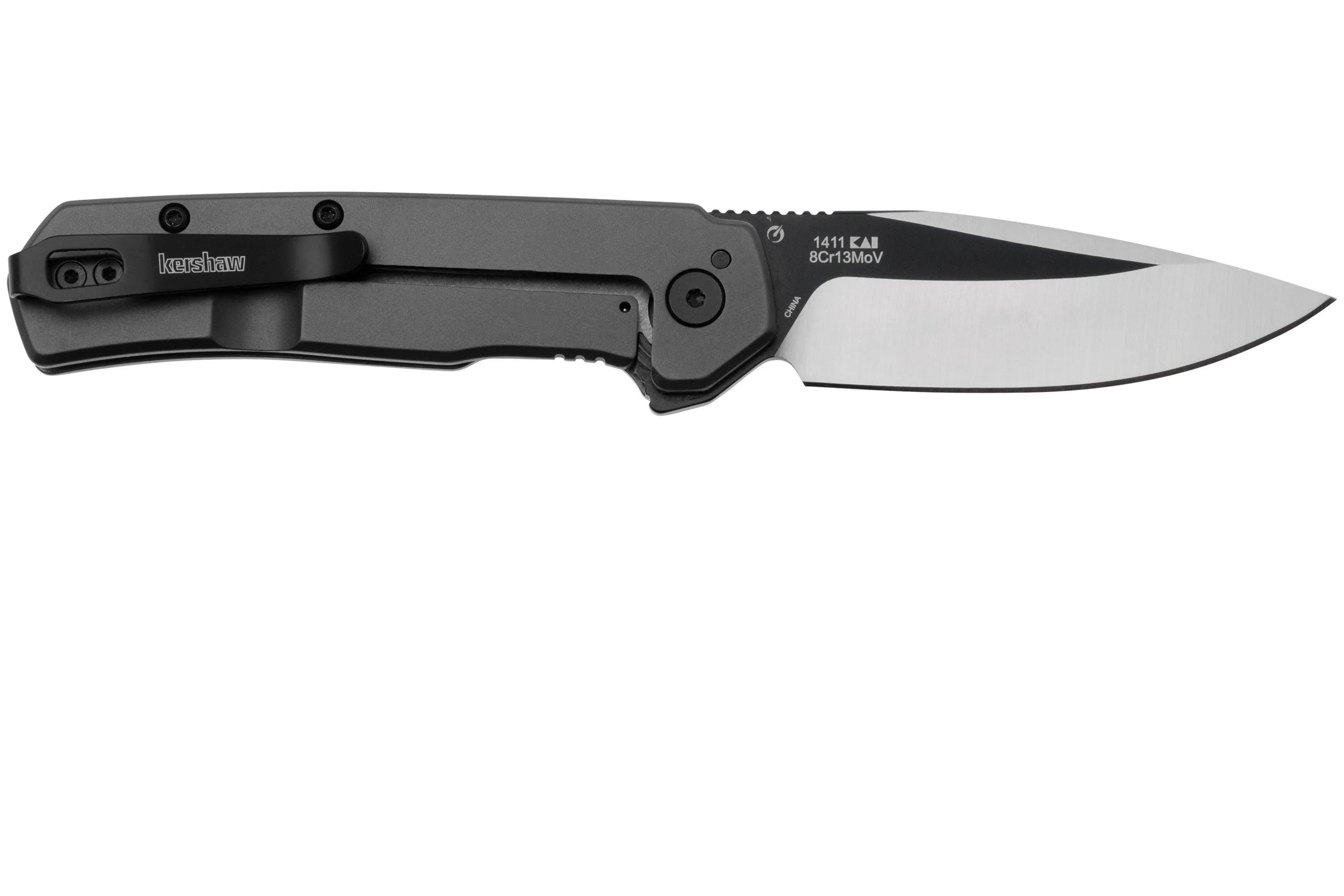 Kershaw Thermal 1411, Assisted Flipper, Stainless Steel, navaja