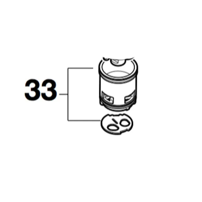 KIT CONJUNTO NúCLEO MONOMANDO R33 ESMAI (RECAMBIO Nº 33) ROCA