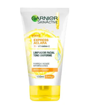 Limpiador Facial tipo Gel Tono Uniforme Garnier Skin Active