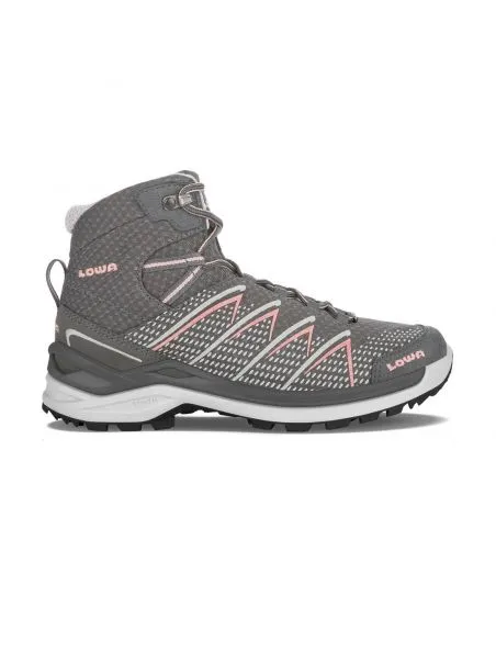 LOWA Botas Ferrox Pro GTX Mid Mujer Graphite/Salmon