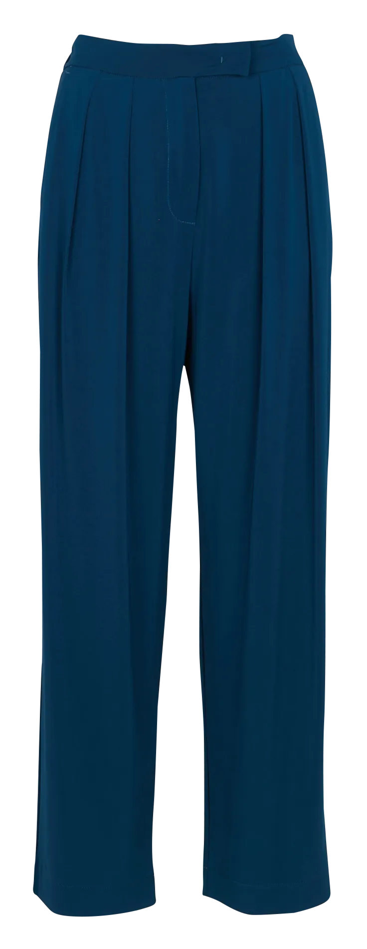 MAX MARA LEISURE GIOCHI  PANTALóN RECTO VAPOROSO EN AZUL